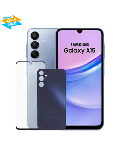 SAMSUNG GALAXY A15 5F/DSN 256GB 8GB RAM + FREE COVER + GLASS SCREEN BLUTEK FAN 