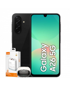 SAMSUNG GALAXY A26 A266B/DS 256GB 8GB 5G + FREE LDNIO ADAPTER CHARGER & LDNIO EARBUDS + COVER & GLASS SCREEN