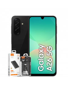 SAMSUNG GALAXY A26 A266B/DS 256GB 8GB 5G + FREE CAR CHARGER & POWER BANK + COVER & GLASS