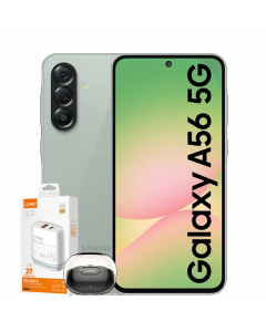 SAMSUNG GALAXY A56 5G A566B/DS + FREE LDNIO ADAPTER CHARGER & LDNIO EARBUDS + COVER & GLASS SCREEN