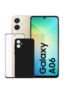 SAMSUNG GALAXY A065F/DS A06 128GB 6GB  + COVER + GLASS SCREEN 