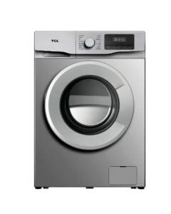TCL 8KG FRONT LOAD WASHING MACHINE  SILVER 