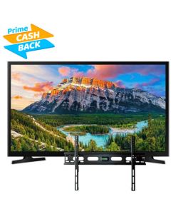 SAMSUNG 32"  SATELLITE LED  TELEVISION + FREE BLUTEK WALL MOUNT FIXED 