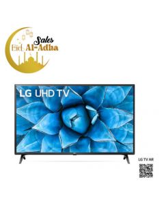 LG  49 Inch UHD 4K TV UN73 Series, 4K Active HDR WebOS Smart AI ThinQ