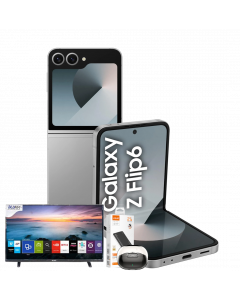 SAMSUNG GALAXZY FLIP 6 256GB 12GB RAM + FREE LDNIO POWERBANK + BLUTEK 32 TV INCH & EARBUDS