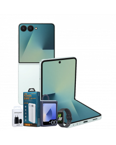 SAMSUNG GALAXY SM-F766B Z FLIP7 + FREE POWER BANK + GALAXY WATCH FIT 3 + SAMSUNG TRAVEL ADAPTER