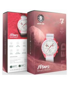 GREEN LION MOON SMART WATCH JOURNEY TO MARS RED