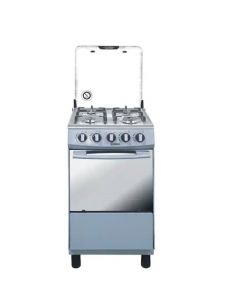 SIGMA  50X50 4 BURNERS OVEN GRILL STAINLESS STEEL GAS COOKER - GRAY