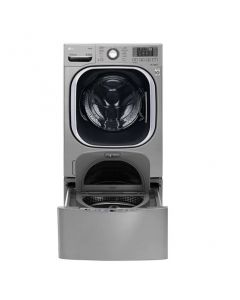 LG 20kg Main wash with 11kg Dryer + 3.5kg mini wash (LG Twin Wash) Washing machine, Silver color, Steam, Smart ThinQ (Wi–Fi