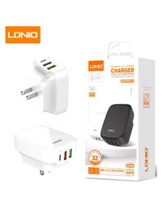 LDNIO Q334 32W USB-A TO USB-C SUPER FAST CHARGER