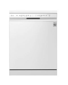 LG QuadWash™ Dishwasher, 14 Place Settings, EasyRack™ Plus, Inverter Direct Drive, ThinQ, White color