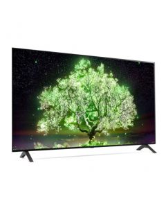 LG OLED 55 Inch A1 Series, Cinema Screen Design 4K Cinema HDR WebOS Smart AI ThinQ Pixel Dimming Television 