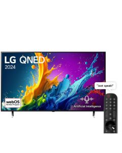 LG 65'' QNED 65QNED80T6B 4K UHD SMART TELEVISION