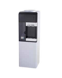 NASCO WATER DISPENSER + CABINET 2 TAPS NAS-YD275-W BLACK & SILVER