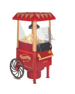 GREEN LION VINTAGE 1200W 270ML POPCORN MAKER - RED