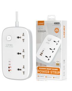 LDNIO 65W GAN PD3.0/QC3.0/QC2.0 POWER SOCKET 