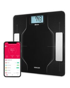 SENCOR SBS 8002BK SMART PERSONAL FITNESS SCALE