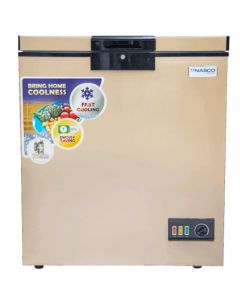 NASCO 138L NAS-175FL-G CHEST FREEZER - GOLDEN