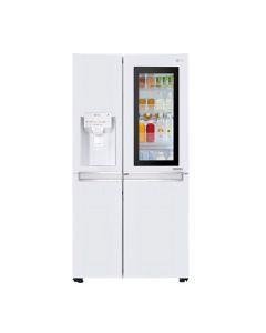 Side by Side Refrigerator, InstaView Door-in-Door™, White Color, Hygiene FRESH+™, ThinQ™
