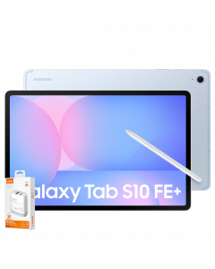 SAMSUNG GALAXY SM-X526B TAB S10 FE 5G 256GB +12GB RAM 10.9 INCH + FREE BLUTEK 32 INCH TV & LDNIO FAST CHARGER ADAPTER + KEYBOARD COVER