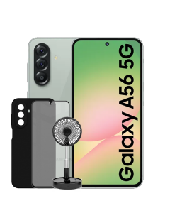 SAMSUNG GALAXY A56 A566B/DS 256GB 8GB RAM 5G + FREE PORTABLE FAN + PHONE COVER & SCREEN PROTECTOR