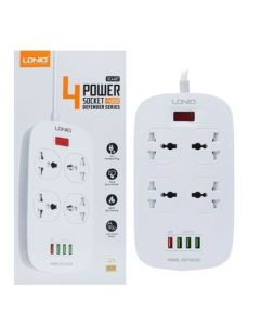 LDNIO 4 POWER SOCKET + 4 USB 