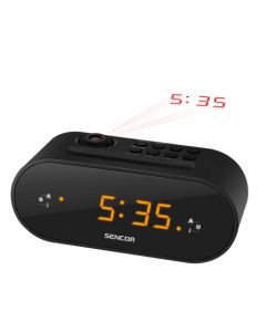 SENCOR SRC 3100 B PROJECTION RADIO ALARM CLOCK