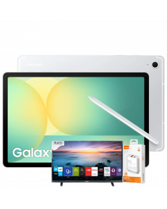 SAMSUNG GALAXY SM-X526B TAB S10 FE 5G 256GB +12GB RAM 10.9 INCH + FREE BLUTEK 32 INCH TV & LDNIO FAST CHARGER ADAPTER + KEYBOARD COVER