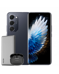 TECNO KM7 SPARK 40 PRO+ 128GB 8GB RAM + FREE TECNO EAR BUDS + TECNO COVER & TECNO POWER BANK
