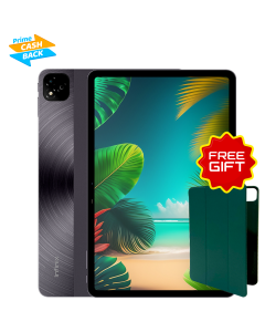 INFINIX XPAD X1101B 256GB 8GB RAM 11" SIM + WIFI STELLAR GREY + FREE FREE INFINIX XPAD COVER + TEMPERED FILM + 100GHC DISCOUNT VOUCHER