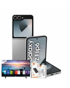 SAMSUNG GALAXZY FLIP 6 256GB 12GB RAM + FREE POWERBANK + BLUTEK 32 TV INCH & FAST WALL CHARGER + 3000 GHC DISCOUNT