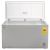 TCL 400L F400CF CHEST FREEZER  SILVER 