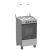 SIGMA 50X55 4 BURNERS GRILL STAINLESS STEEL GAS COOKER - SILVER