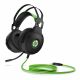 HP Pavilion Wired Gaming Headset 600, Black and Green (4BX33AA)