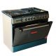MIDEA  90x60 GAS COOKER  WITH GRILL - SILVER 