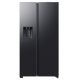 SAMSUNG 627L 3 DOOR  FRIDGE + DISPENSER BLACK 