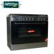 NASCO 5 BURNER GAS COOKER SILVER WITH GRILL